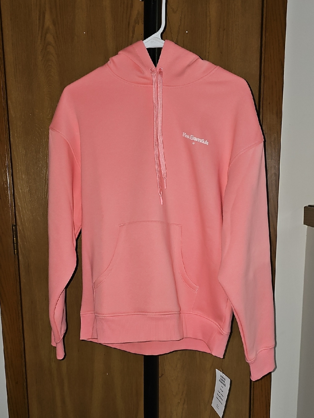 Fleo Pink Pullover Hoodie